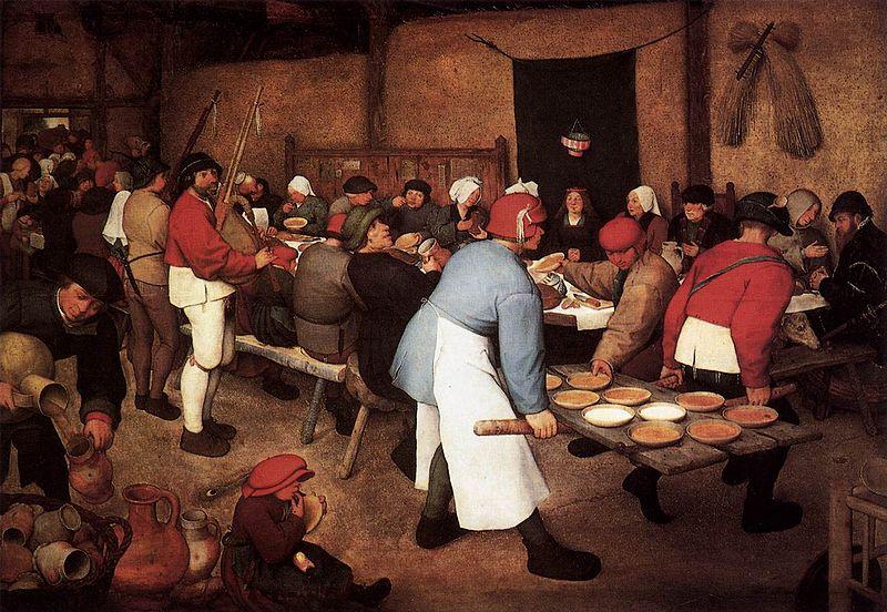 Pieter Bruegel the Elder Peasant Wedding Germany oil painting art